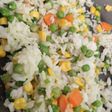 Arroz con vegetales