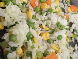 Arroz con vegetales
