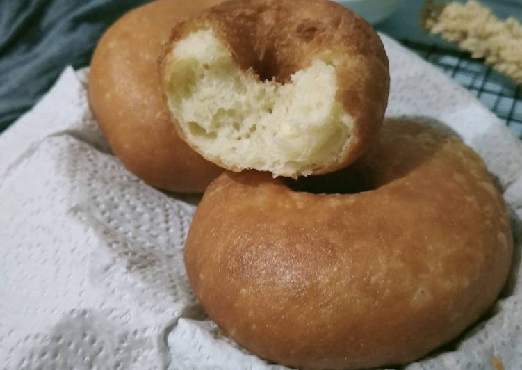 Resep Donat Kampung Menul And Amp Lembutt Yang Enak