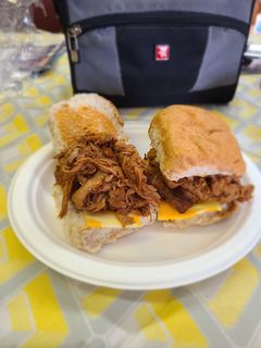 A picture of 3 ingredient BBQ Pulled Pork.