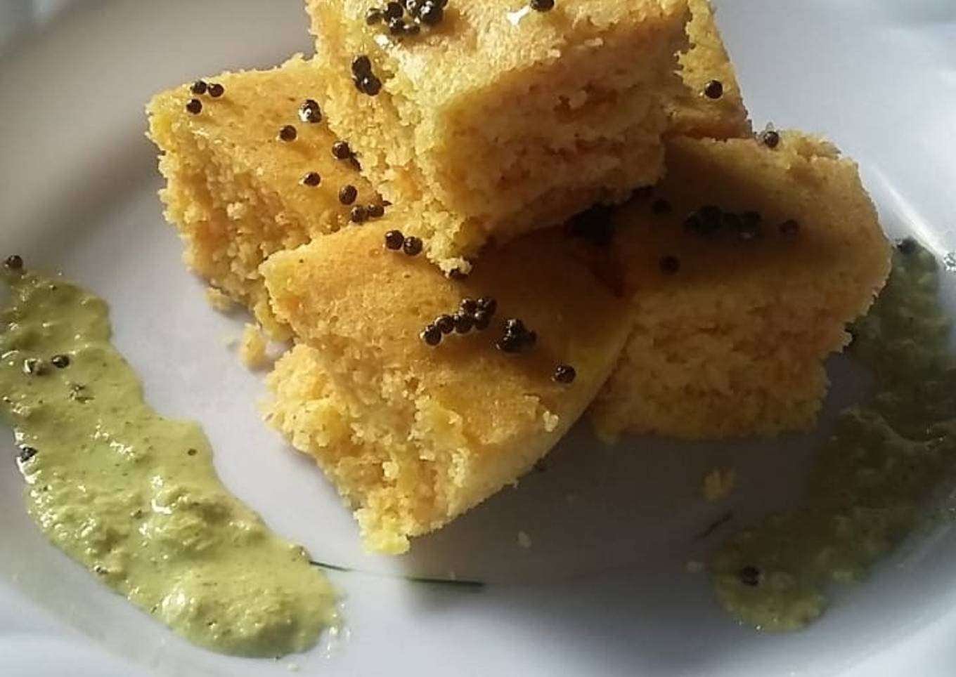 Rice Pumpkin Dhokla