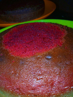 Red velvet cake ainihin hoton girkin