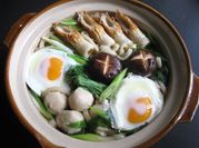 A picture of shiitake mushroom soup