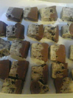 A picture of Oreo fudge .