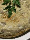 Tortillón de habas tiernas del huerto