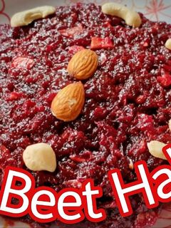 બીટરૂટ હલવો(Beetroot halwa Recipe in Gujarati) રેસીપી મુખ્ય ફોટો