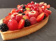 Une photo de groseilles fraises