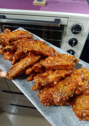 Foto resep Garlic honey chicken