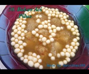 Resep Terbaru 50 Bakso Aci Pilus Enak Sederhana