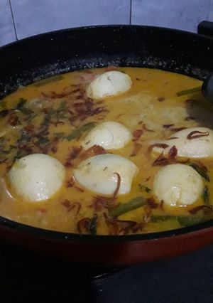 Foto resep Masak kari Telur