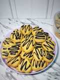Cookies Santan Topping Cokelat