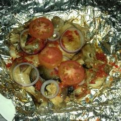 A picture of Baked chicken.
