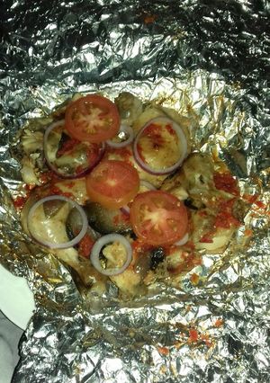 A picture of Baked chicken.