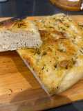 Worlds Best Traditional Sourdough Focaccia Bread. Olive oil, rosemary and sea salt - WOWWWWW