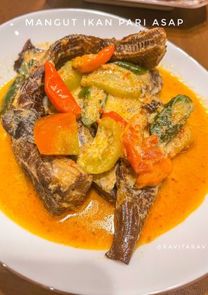 Foto resep Mangut ikan pari asap