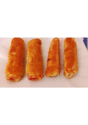 Foto principal de 🍽️Rollitos de jamón York, pavo y queso🧀