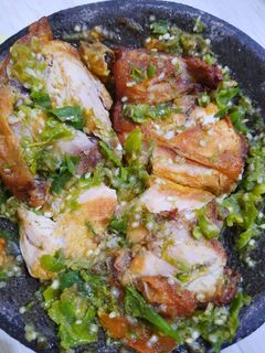 Foto resep Ayam Penyet Cabe Ijo