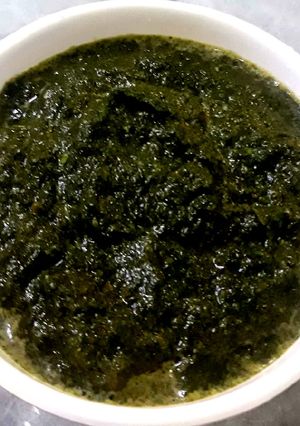 A picture of Pudina Chutney.