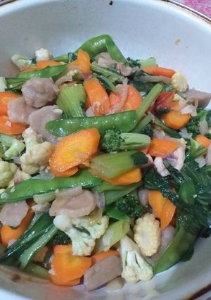 Foto resep Capcay Pelangi