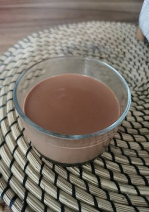 Une photo de Crème chocolat vegane