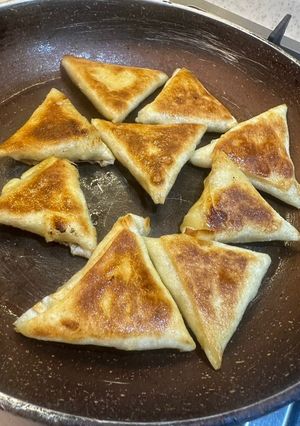 صورة لوصفة سمبوسة مطبق الموز
