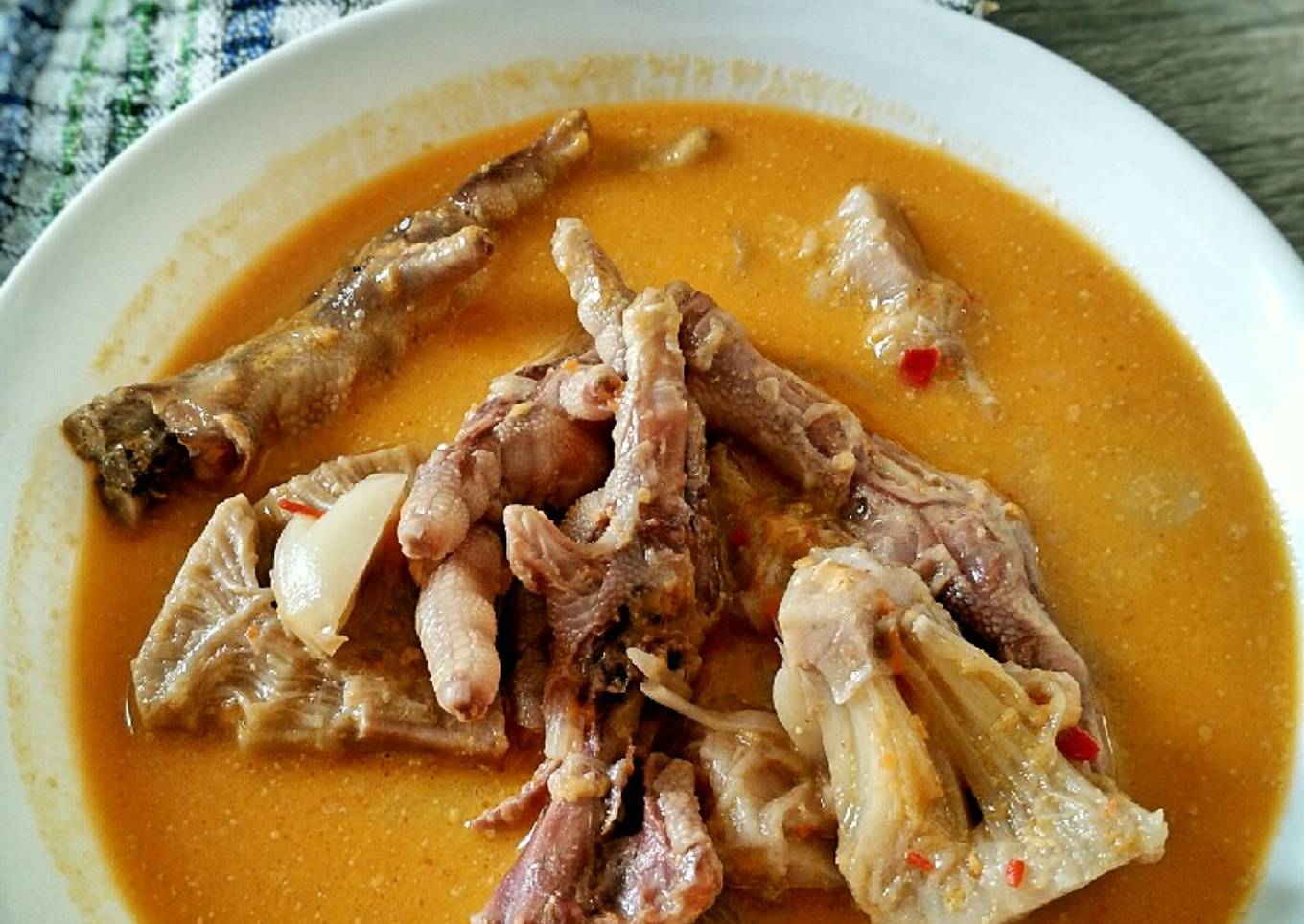 Sayur Nangka Ceker Khas Jawa