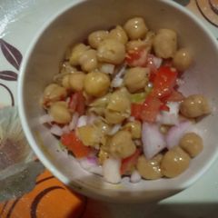 White Chana chat A picture of White Chana chat.