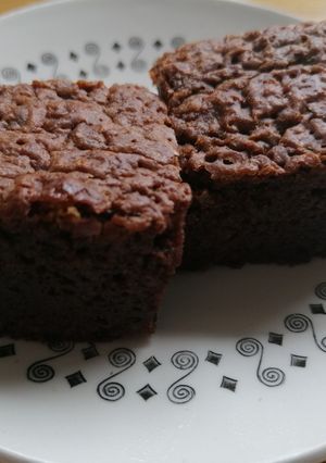 A picture of Avocado chocolate brownies.