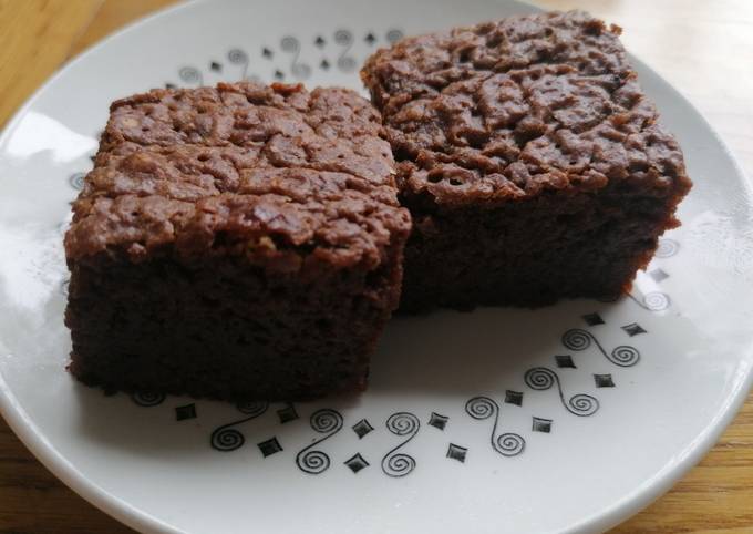 Steps to Make Quick Avocado chocolate brownies