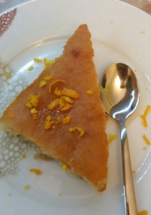 Φωτογραφία της συνταγής Αφράτη γιαουρτόπιτα χωρίς αυγά με σιμιγδάλι και άρωμα λεμονιού