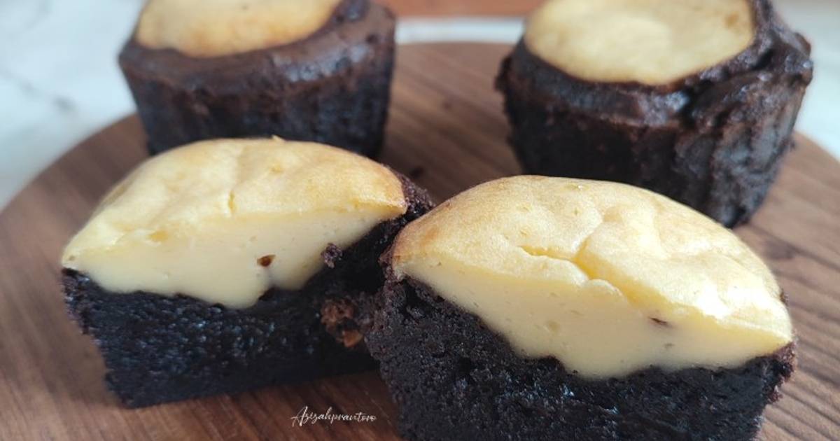 Resep Insert cheese fudge Brownies oleh AzizahPrantoro Cookpad