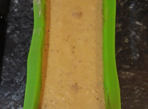 Una foto de Flan de frutas con estevia. - Para diabéticos