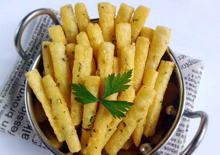 Cheesy Potato Sticks (Stik Kentang Keju)