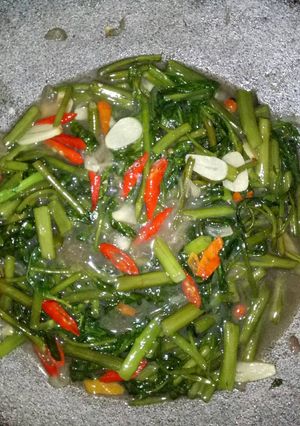 Foto resep Sayur Kangkung Saus Tiram