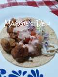Vegetarian Shrimp Tacos