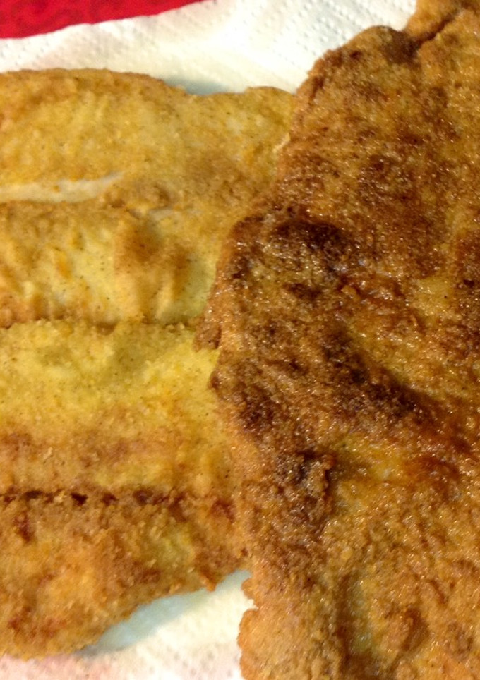 Una foto de Filete Empanizado