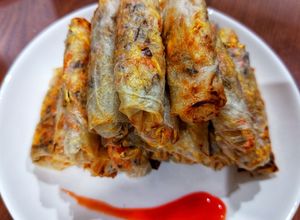 Hình của món Chả ram chay NCKD.