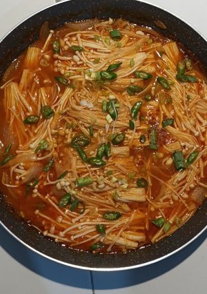 Foto resep Jamur enoki viral