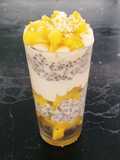 Parfait de piña y coco