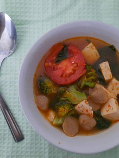 Foto resep Brokoli Pokcoy kuah seblak