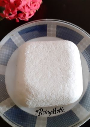 A picture of Homemade Paneer.
