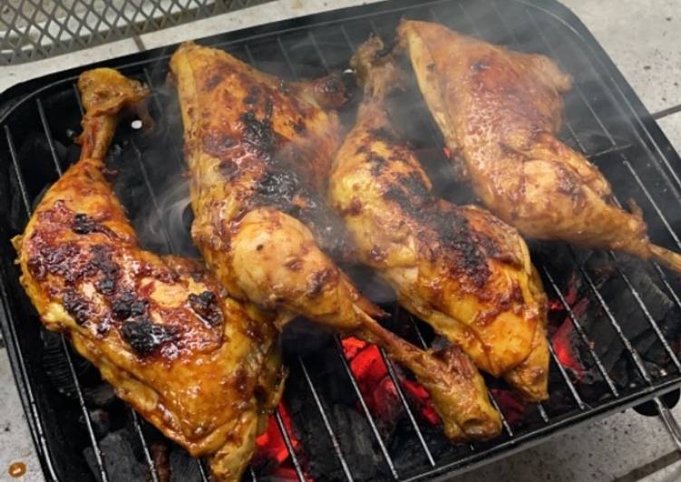 Resep Terbaik Ayam Bakar Bumbu Rujak Enak dan Sehat