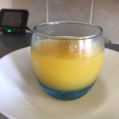 A picture of Juice at home.