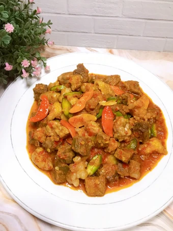 Langkah Gampang Membuat Resep Oseng Mercon Tetelan Daging Sapi yang Enak Banget