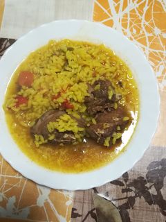 Una foto de Arroz de ocasión en la olla gm g