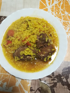 Una foto de Arroz de ocasión en la olla gm g