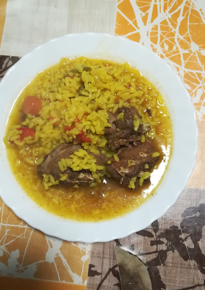 Una foto de Arroz de ocasión en la olla gm g