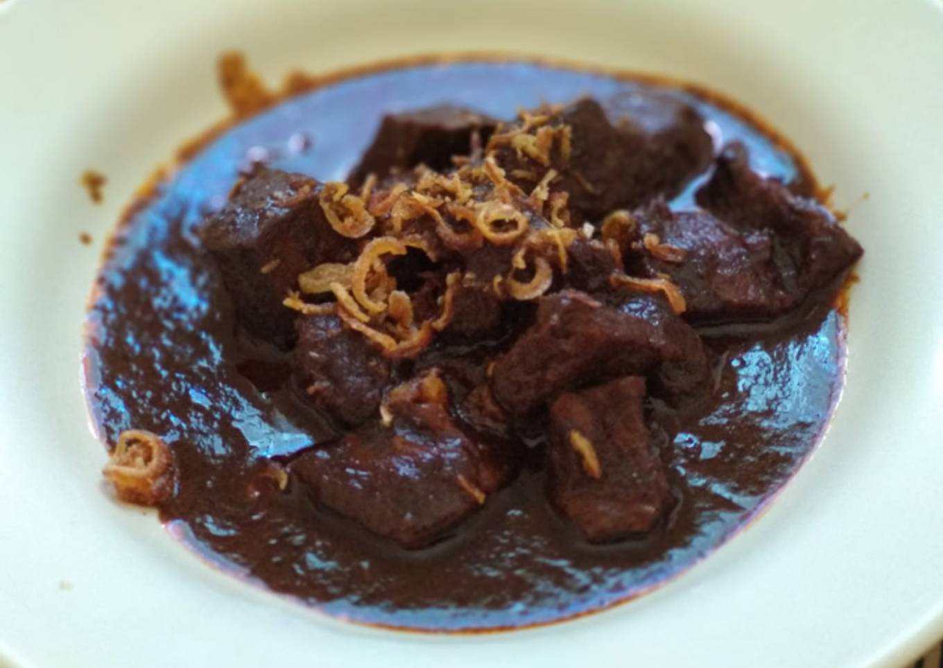 Rendang daging sapi