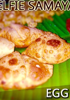 A picture of Egg Samosa.