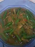 Tumis Pedas Kajang Panjang (no mecin)